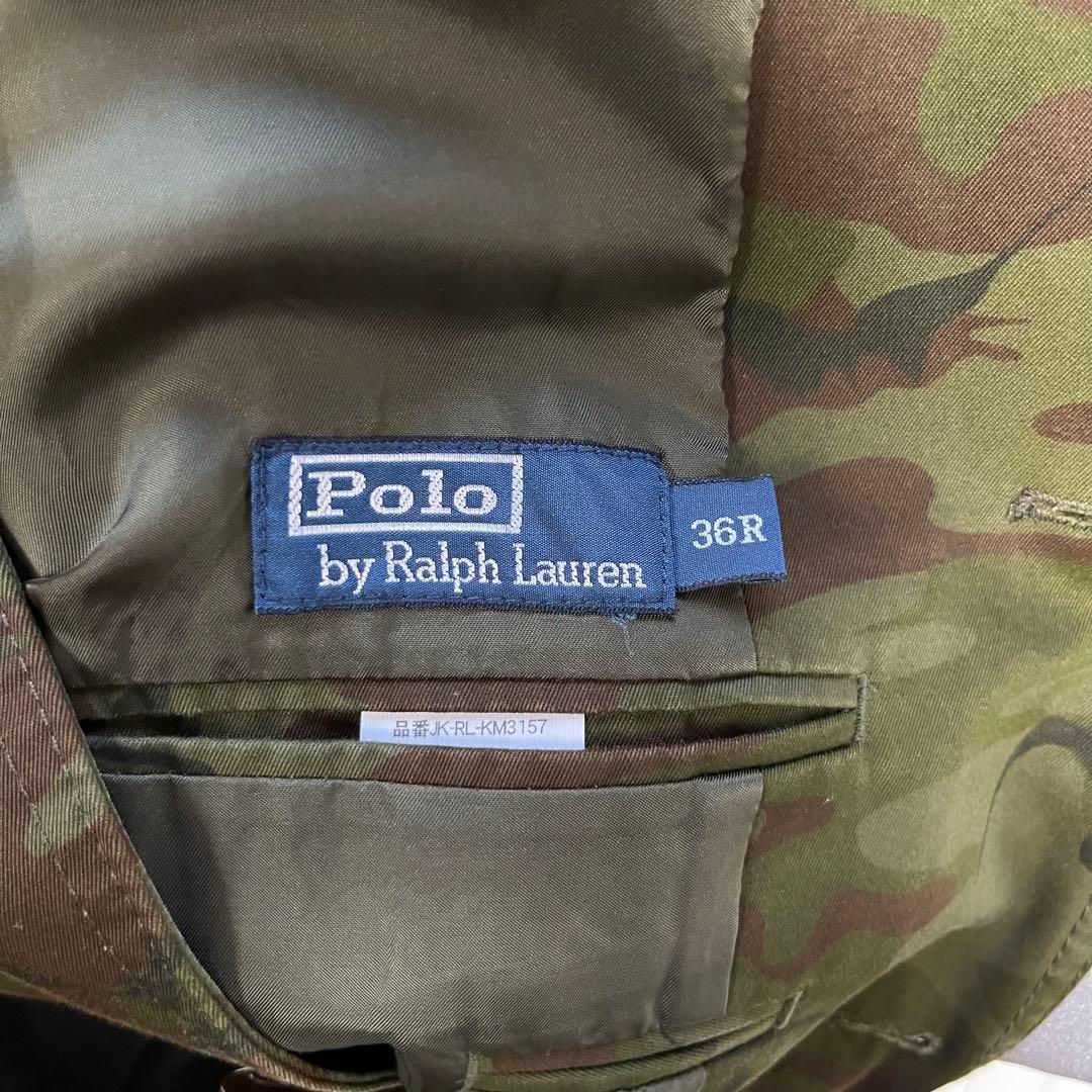 Polo by Ralph Lauren カモフラテーラードジャケット 36R