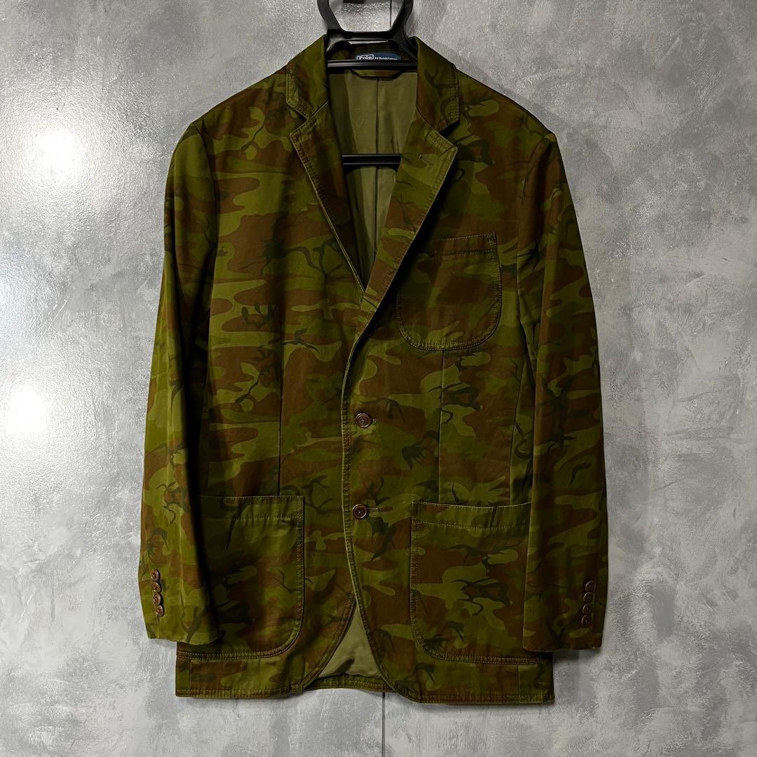 Polo by Ralph Lauren カモフラテーラードジャケット 36R