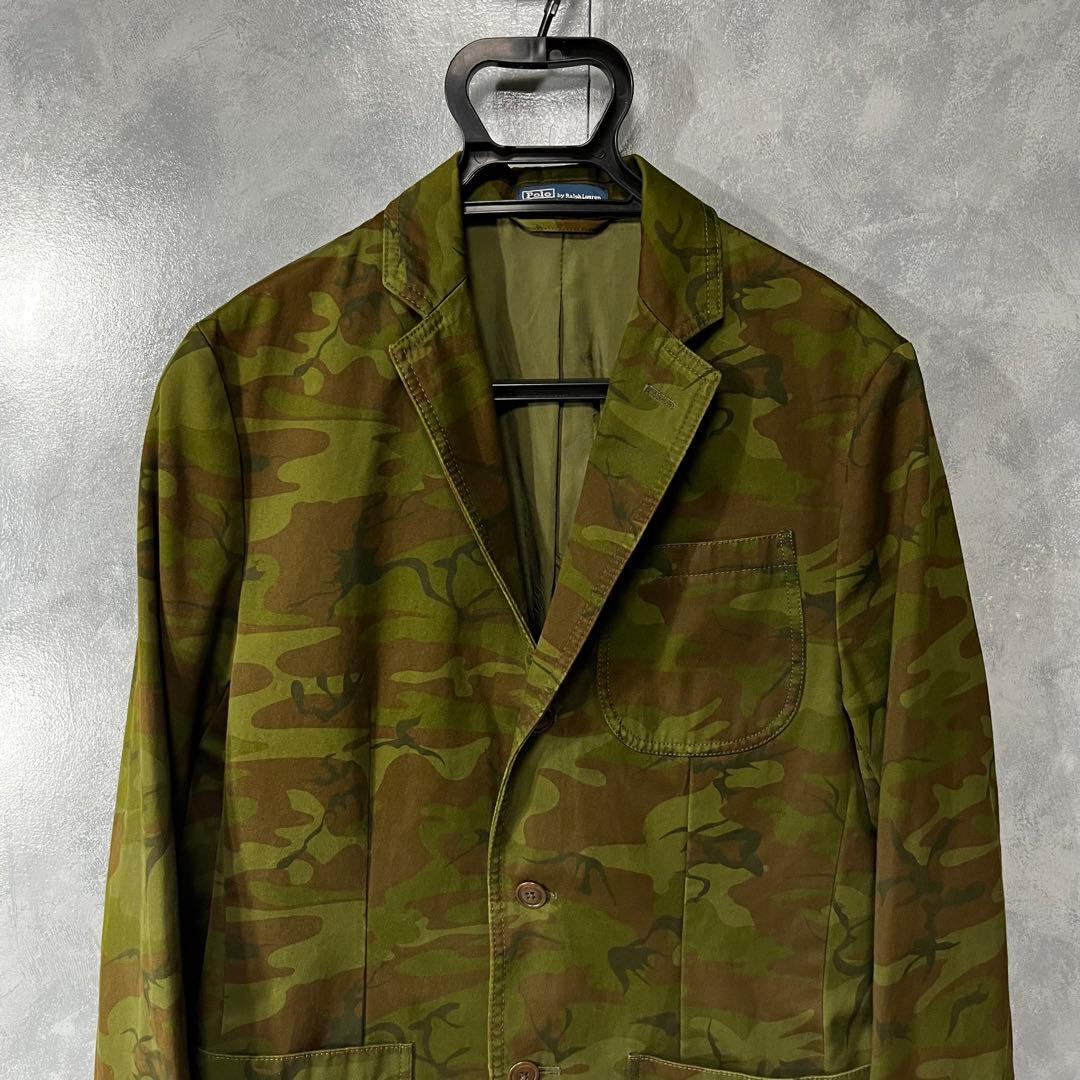 Polo by Ralph Lauren カモフラテーラードジャケット 36R