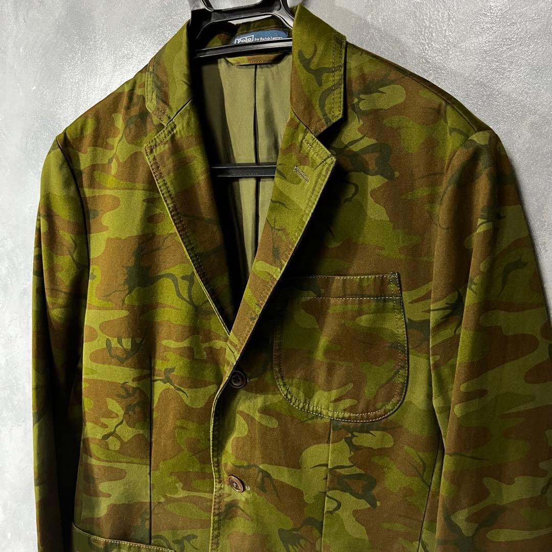 Polo by Ralph Lauren カモフラテーラードジャケット 36R