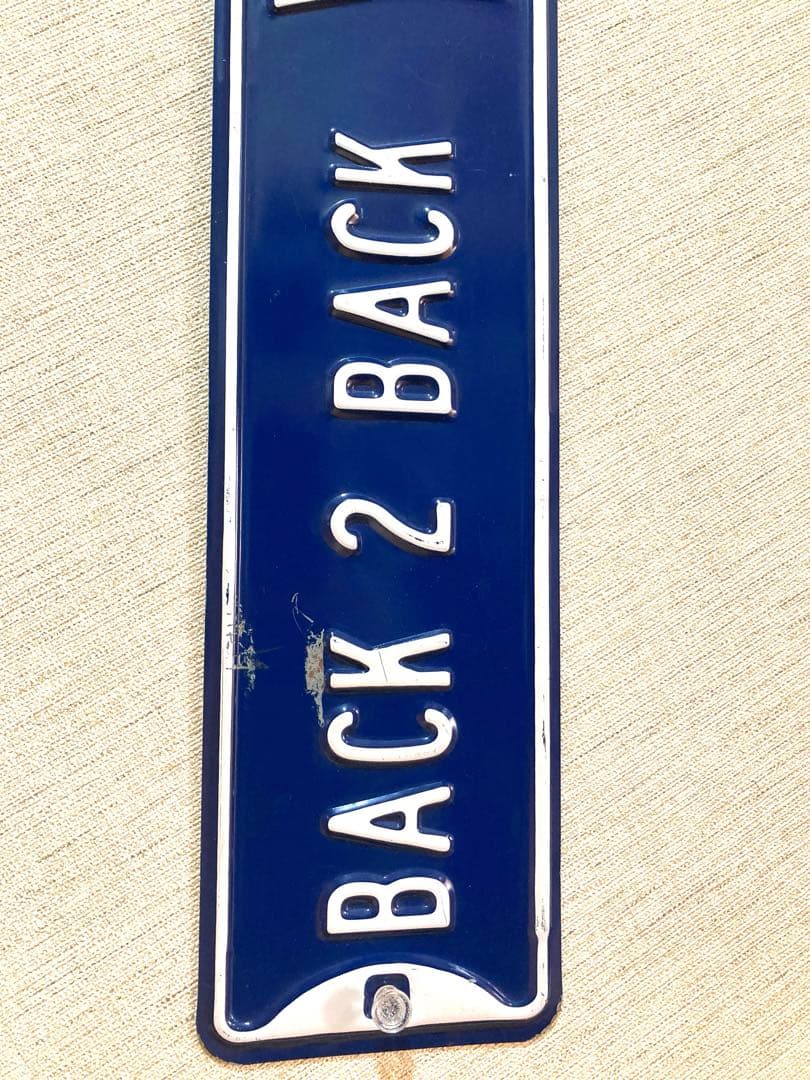 MLB YANKEES ホーロー看板 特大 91cm ヤンキース WBC 看板