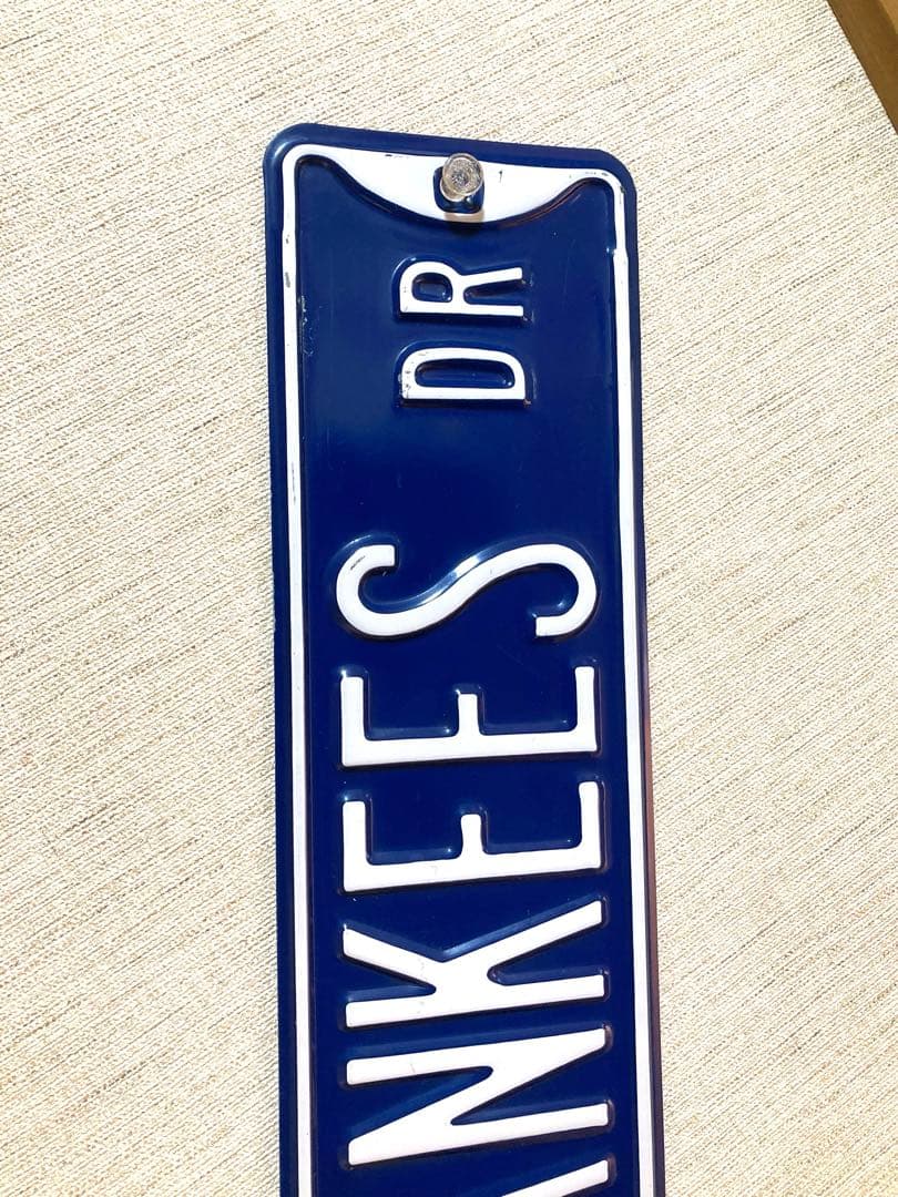 MLB YANKEES ホーロー看板 特大 91cm ヤンキース WBC 看板