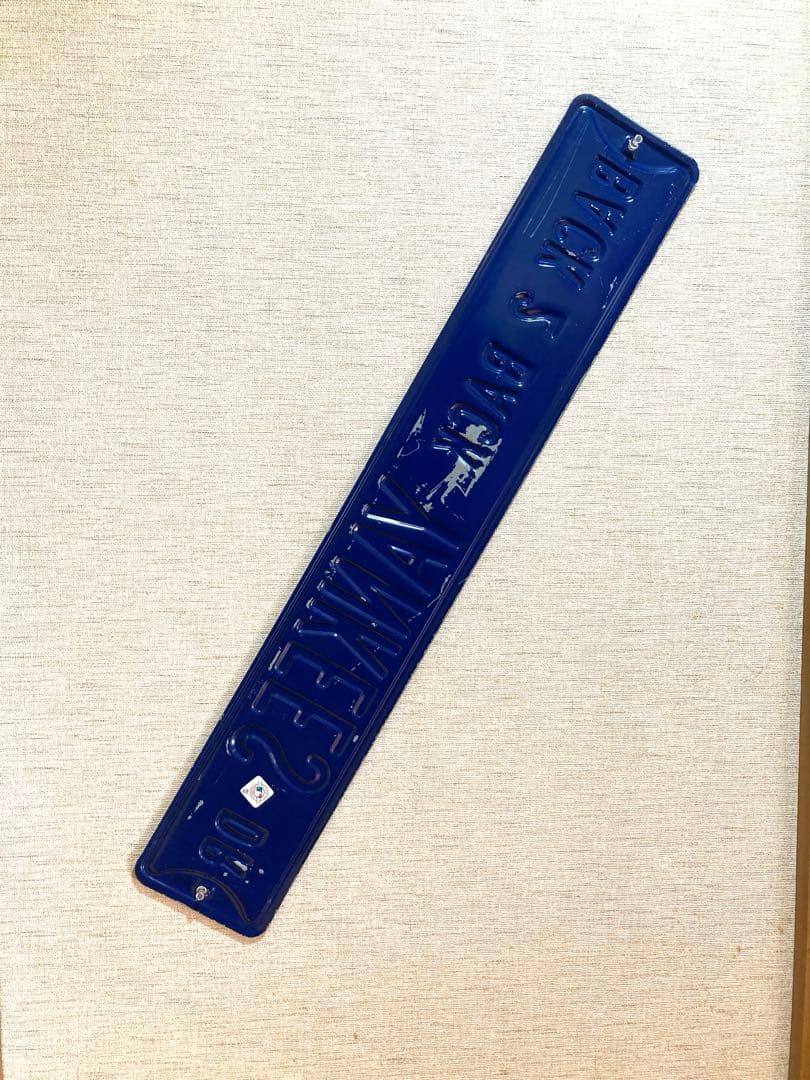 MLB YANKEES ホーロー看板 特大 91cm ヤンキース WBC 看板