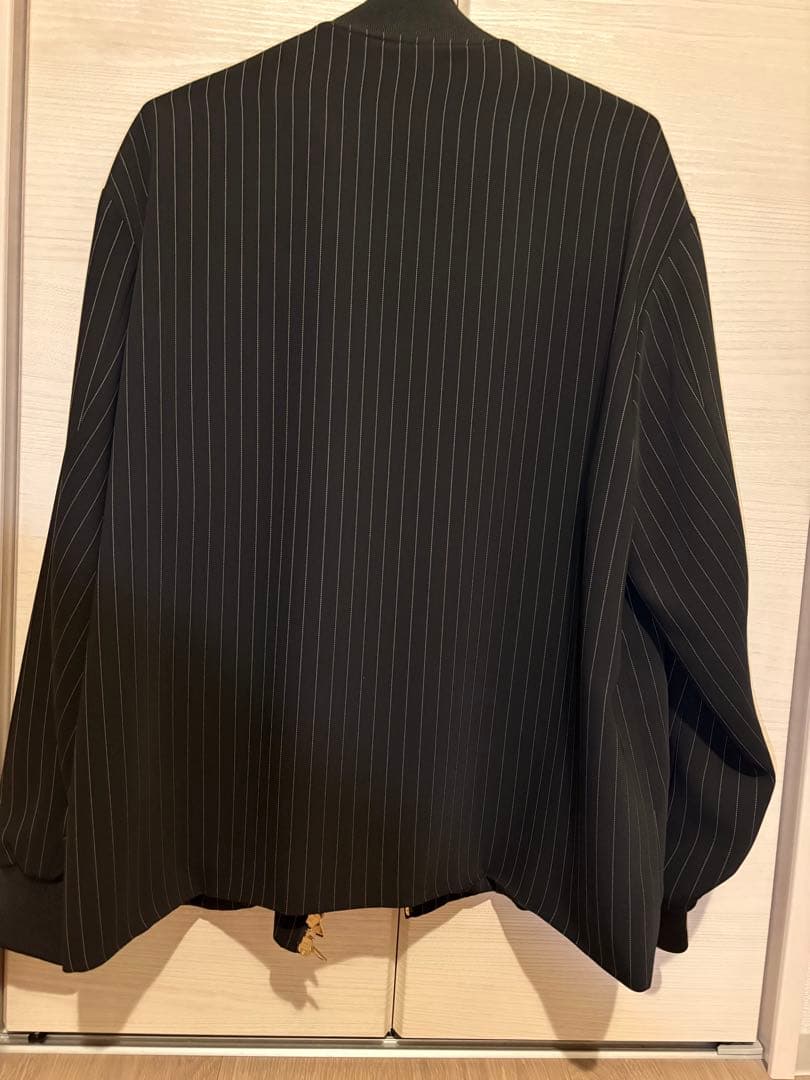 CULLNI ストライプジャケット LAYERED STRIPE MA-1