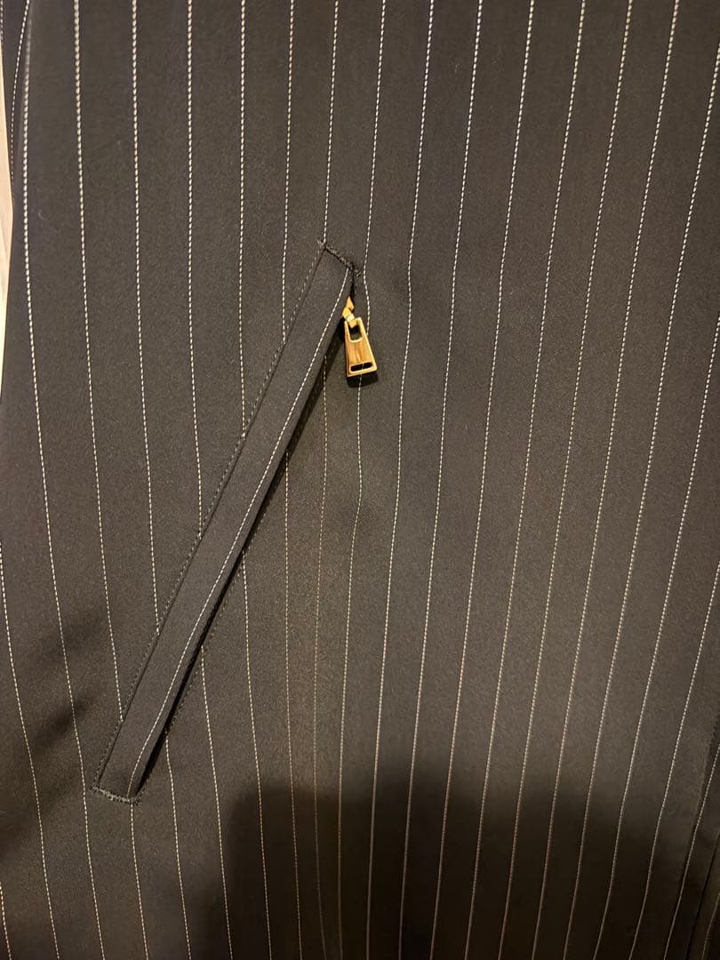 CULLNI ストライプジャケット LAYERED STRIPE MA-1