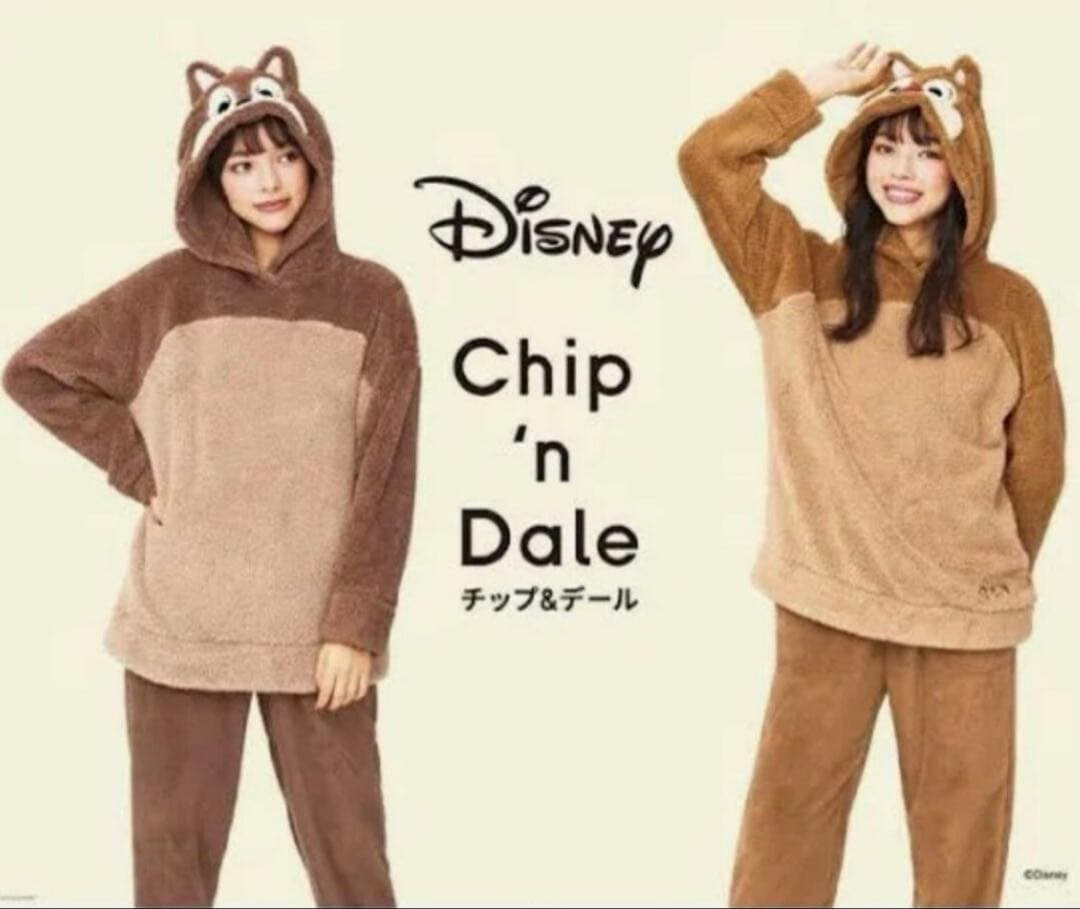 新品2点セット　GU チップとデール