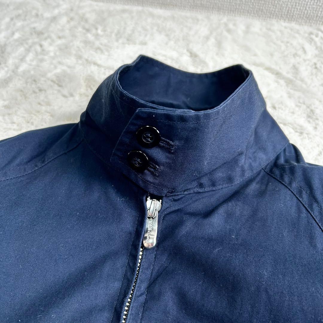 美品✨　VAN Jacket ハリントンジャケット　チェック柄　ネイビー　M
