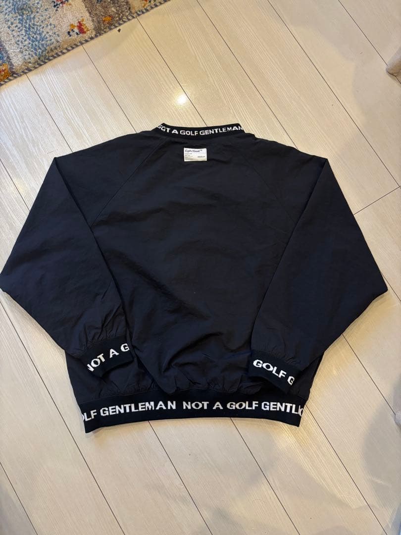 Cph/Golf™ ブラック ナイロンシャツ M