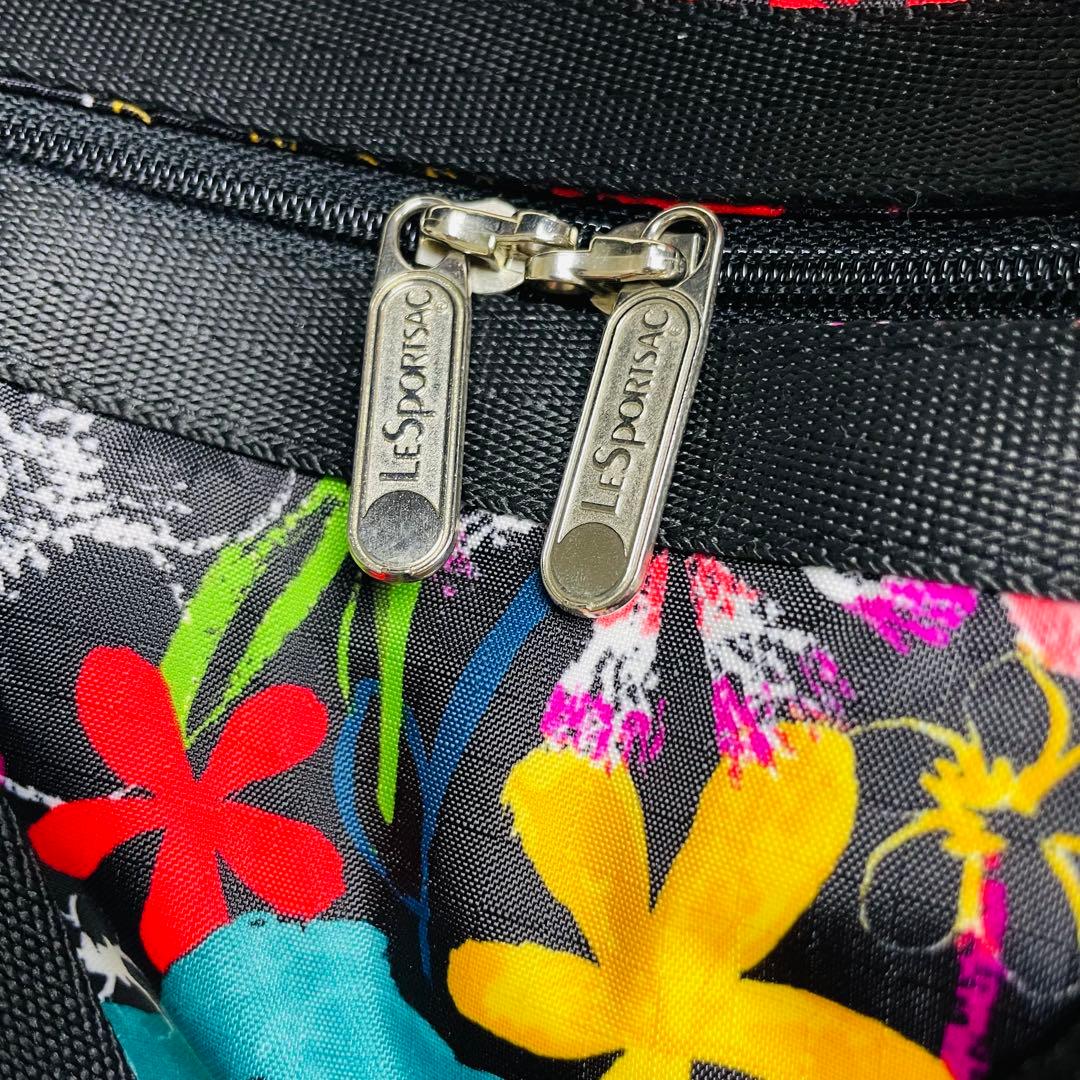 未使用品 LeSportsac レスポートサック ボストンバッグ 花柄 大容量