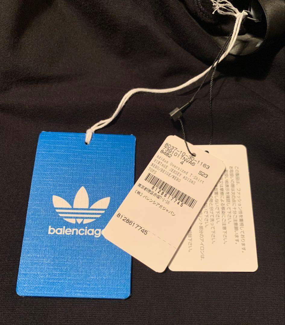 jr.　Balenciaga addidas コラボ Tシャツ　サイズ4