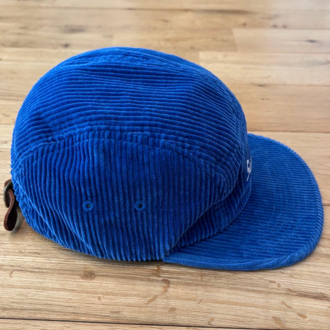 【美品】Supreme Corduroy Camp Cap  ロイヤル