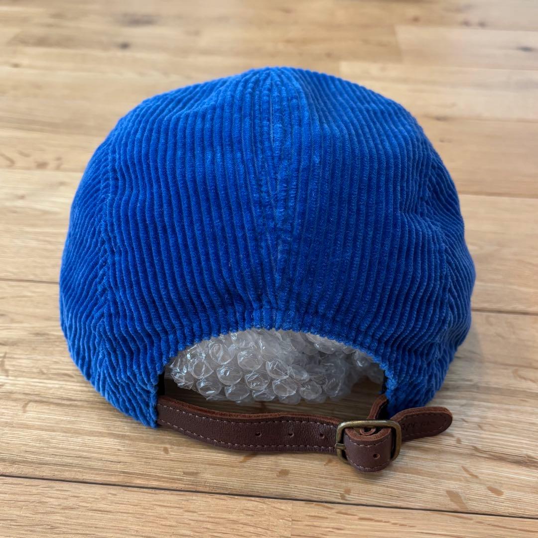 【美品】Supreme Corduroy Camp Cap  ロイヤル