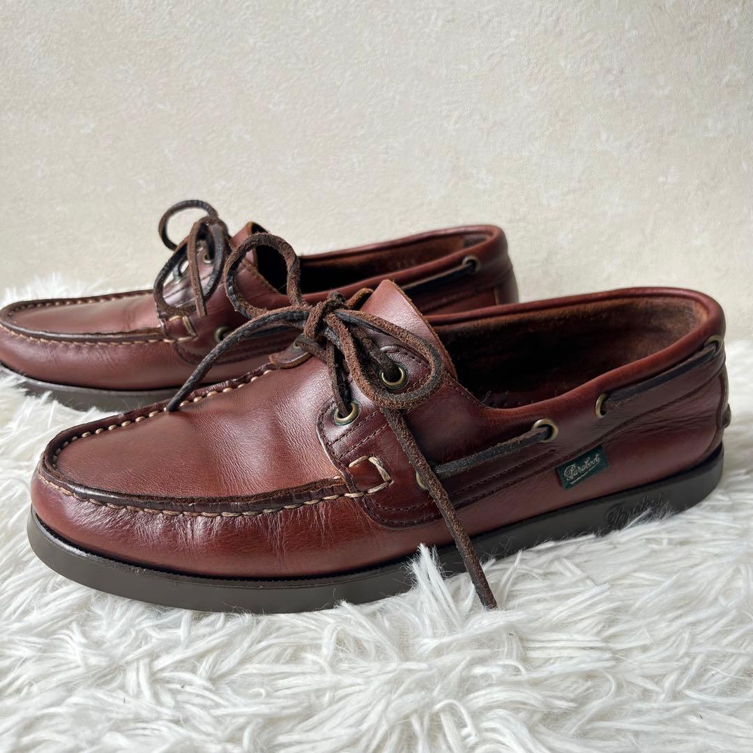 パラブーツ　PARABOOT　バース ブラウン 6 25cm