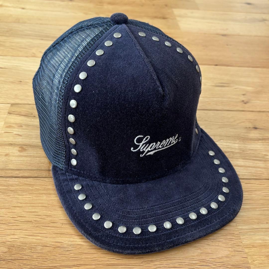 帽子 Supreme Studded Velvet Mesh Back 5-Panel