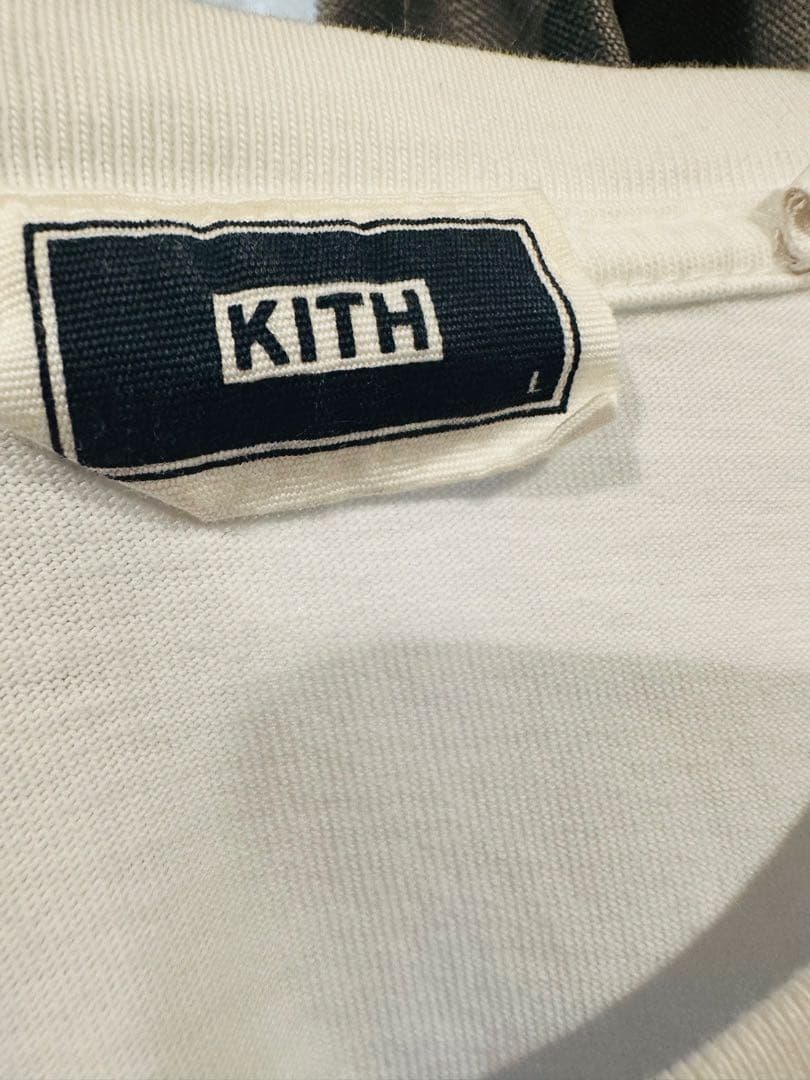 じ*い様 【即納】kith キス フォトプリント クルーネックTシャツ ホワイト