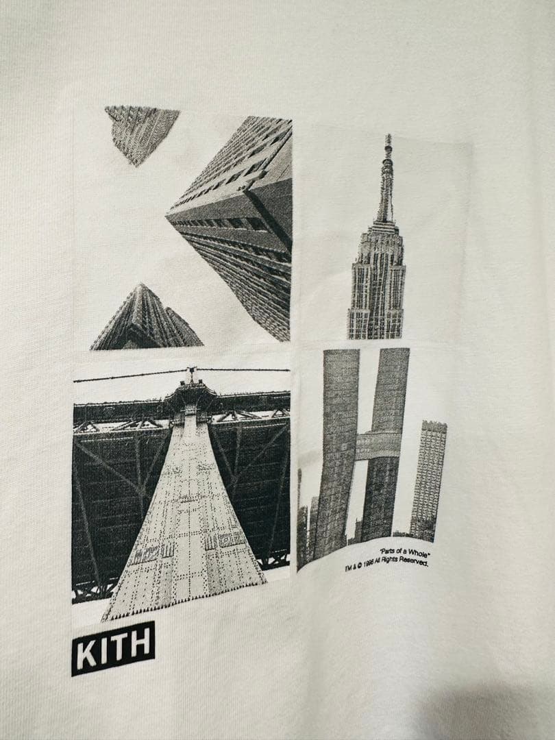 じ*い様 【即納】kith キス フォトプリント クルーネックTシャツ ホワイト