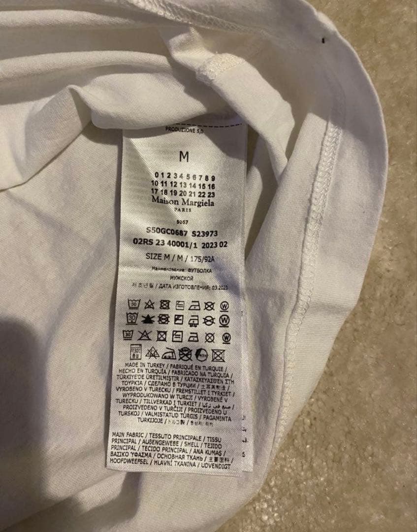⭐︎未使用Maison Margiela(マルジェラ)オーガニックTシャツM 3枚