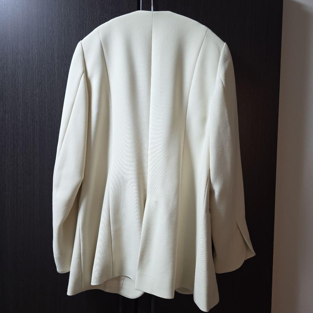 【新品未使用】IENA ノーカラー ウール ジャケット