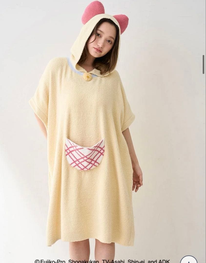 ジェラートピケ　ドラミちゃん　バスポンチョ