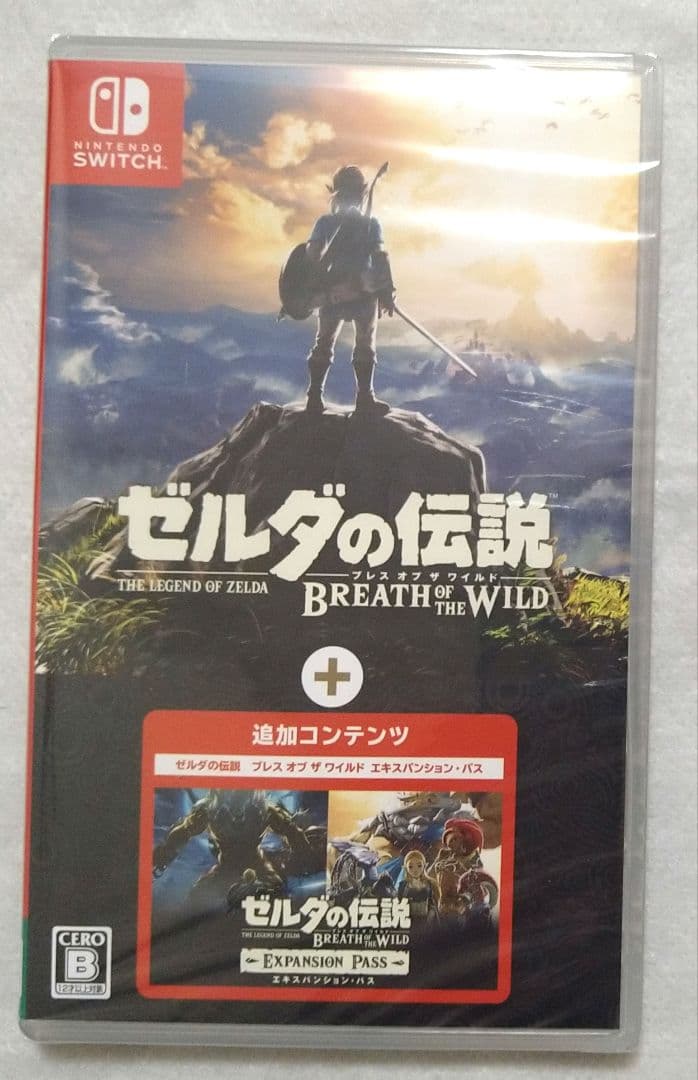 【新品未開封】ゼルダの伝説 ブレスオブ ザ ワイルド エキスパンション パス