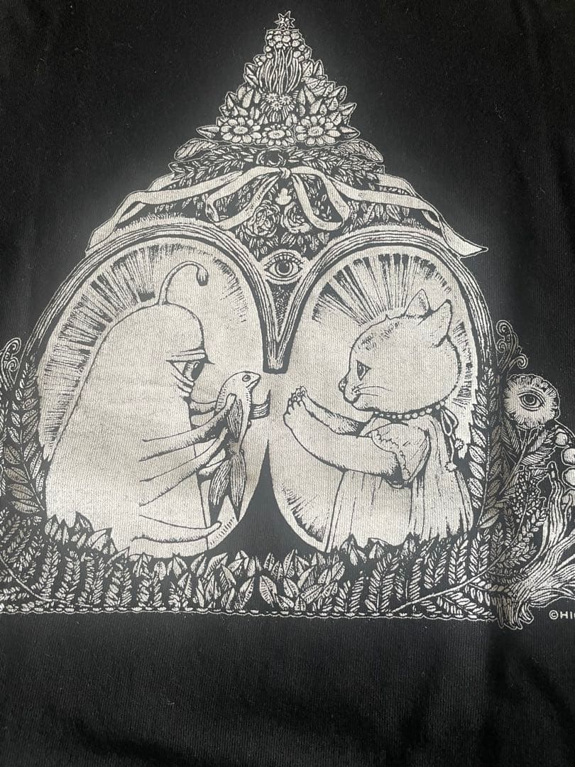 ヒグチユウコ Tシャツ おきんちゃんをまもるひとつめちゃん ボリス雑貨店
