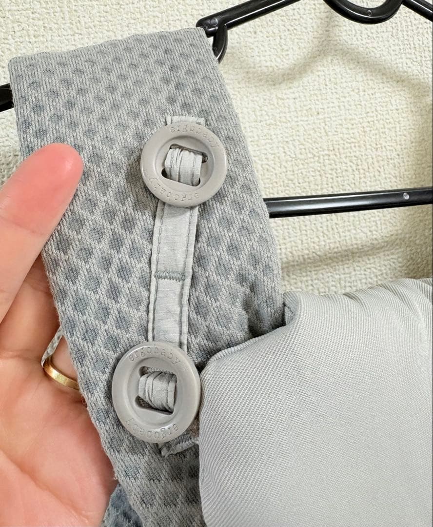 超美品‼️ ergobaby エルゴベビー オムニブリーズ 抱っこ紐 パールグレー