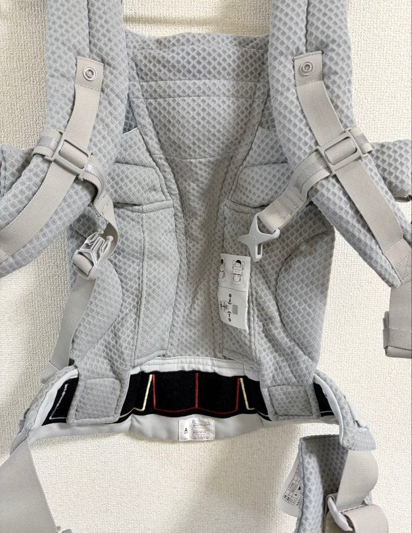 超美品‼️ ergobaby エルゴベビー オムニブリーズ 抱っこ紐 パールグレー