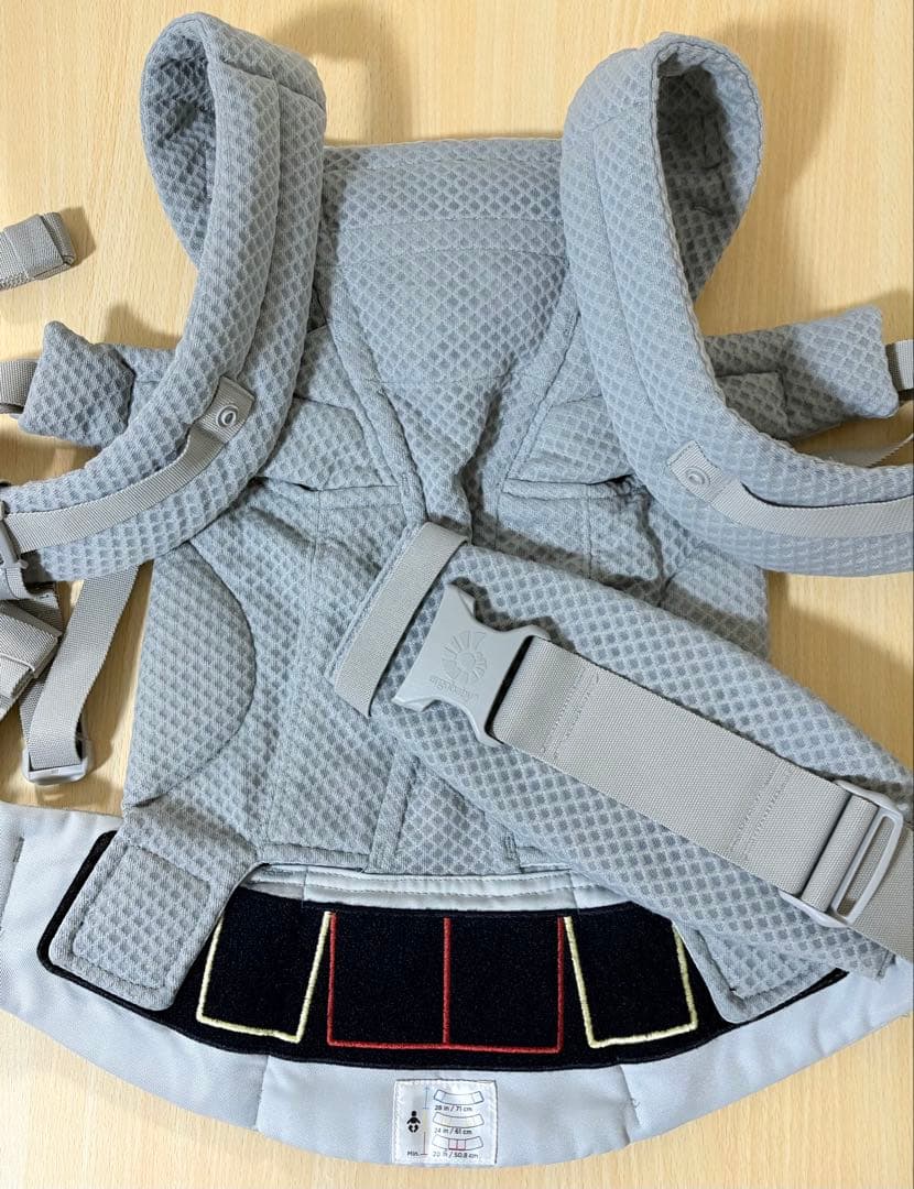 超美品‼️ ergobaby エルゴベビー オムニブリーズ 抱っこ紐 パールグレー