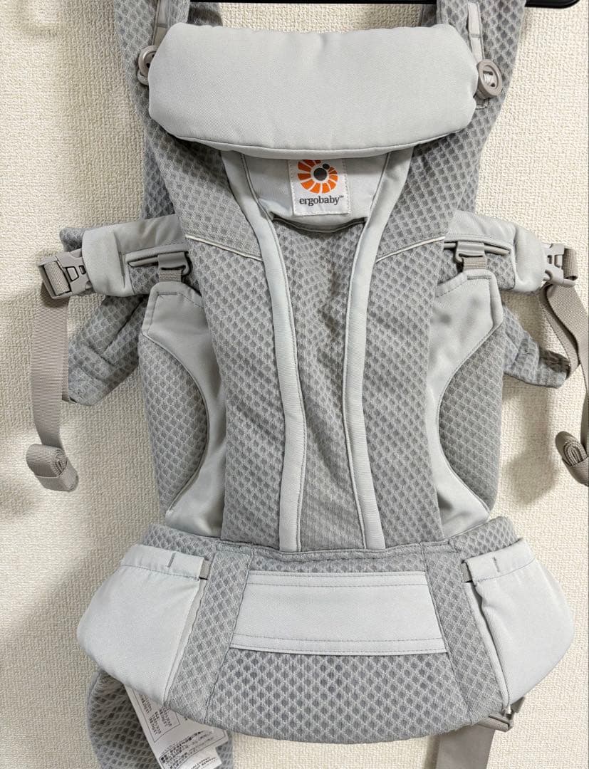 超美品‼️ ergobaby エルゴベビー オムニブリーズ 抱っこ紐 パールグレー