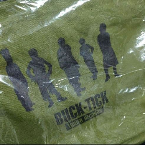 BUCK-TICK × TOWER RECORDS トートバッグ カーキ