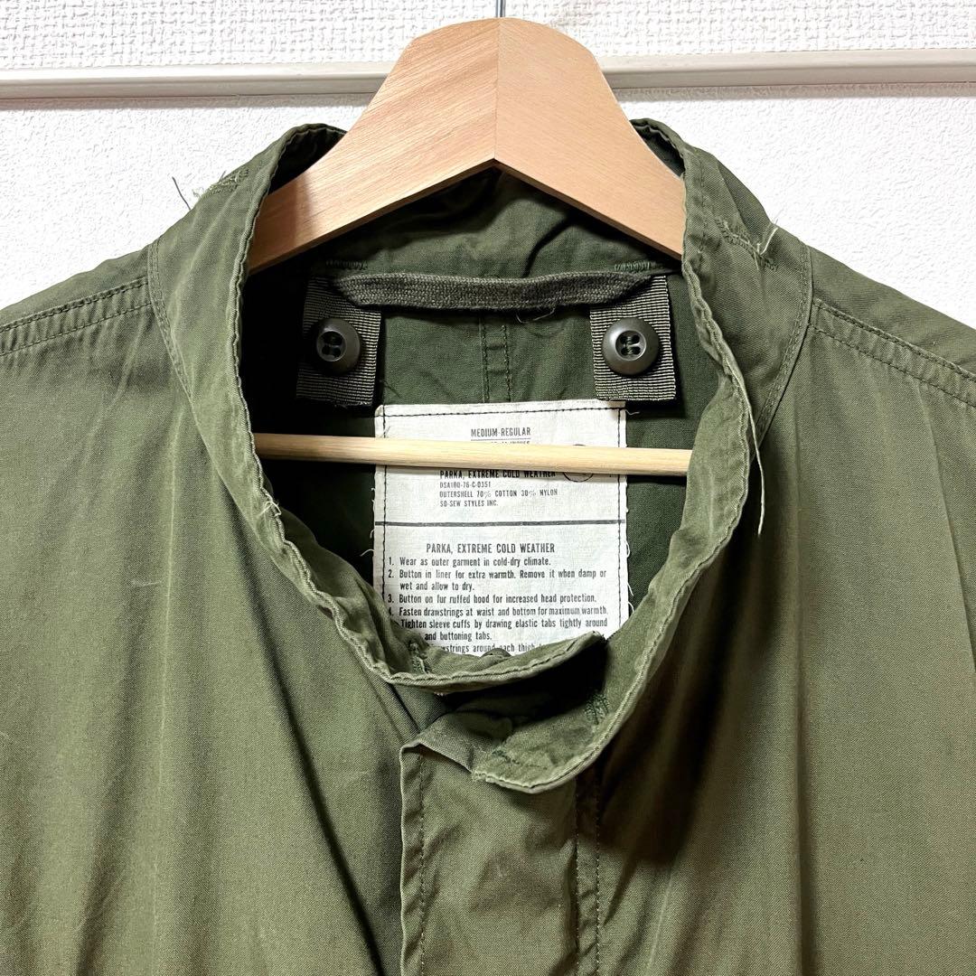 70's《USARMY》m-65 Fishtail Parka M-R