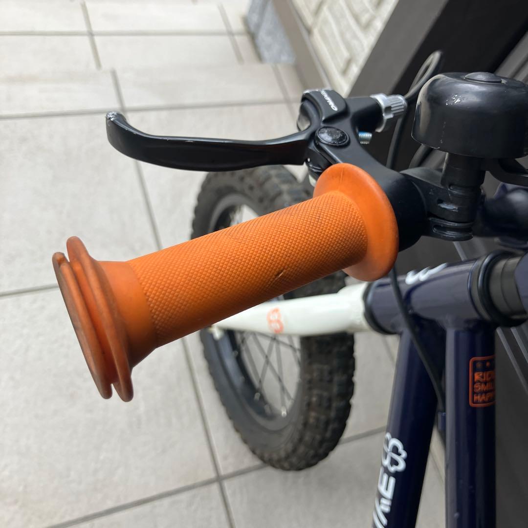 ヨツバサイクル　14インチ　ネイビー
