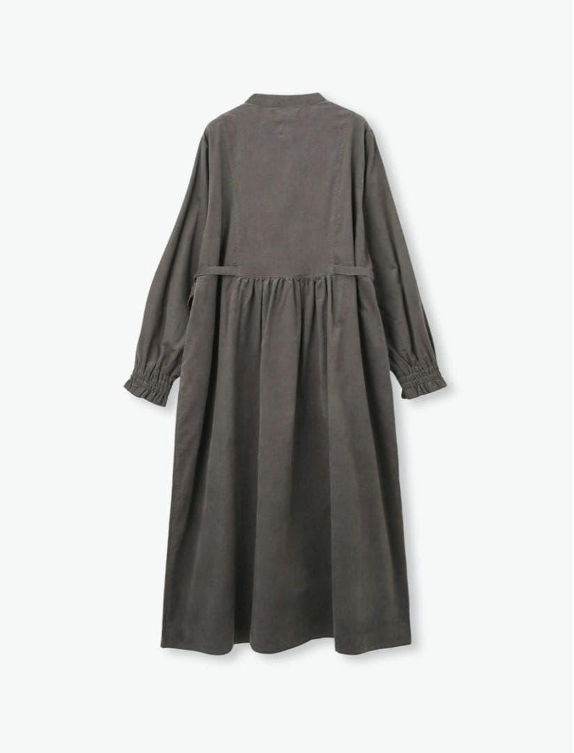 新品 細コーデュロイ ワンピース LIBERTY sosotto モカ
