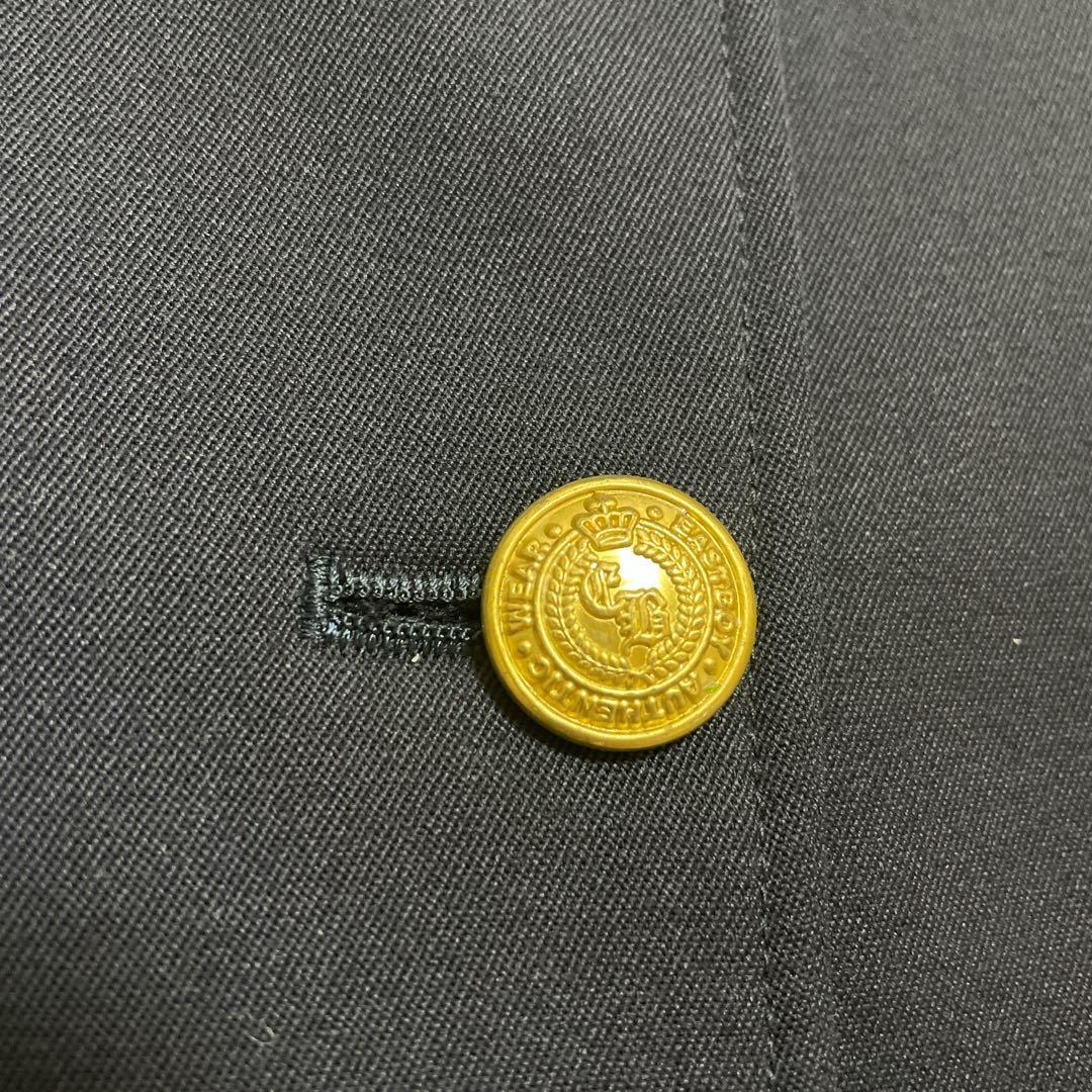 EAST BOY イーストボーイ　紺ブレザー 金ボタン エンブレム付 11号　L