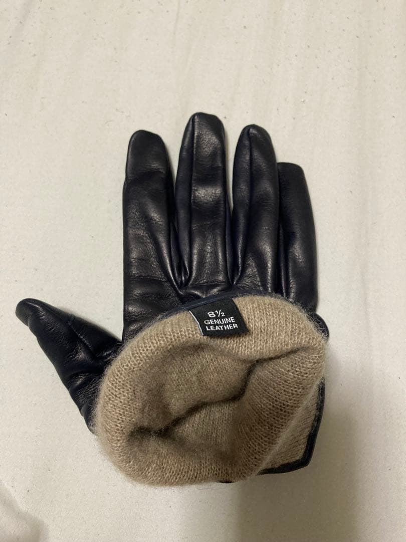 美品　TOMORROWLANDレザー　グローブ