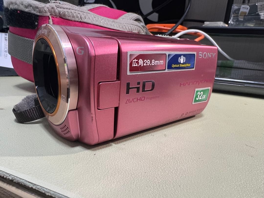 SONY HDR-CX270V ハンディカム ピンク 動作確認済 バッテリー2個