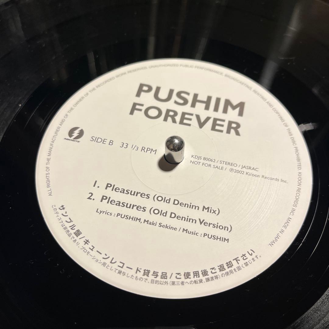 Pushim / Forever サンプル盤　希少 10インチ