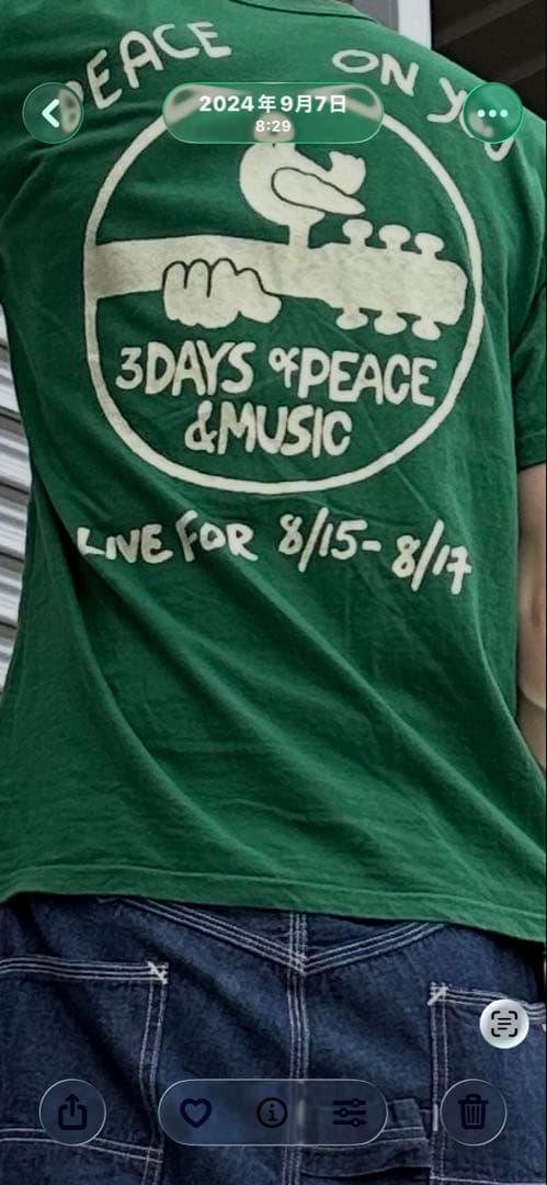 ブートレガーズ ウッドストックtシャツL