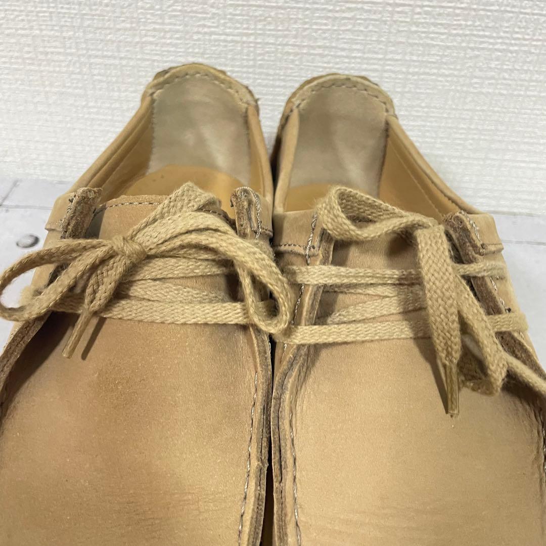 クラークス ヌバック レザー　ワラビー　ナタリー ベージュ メープル　28cm
