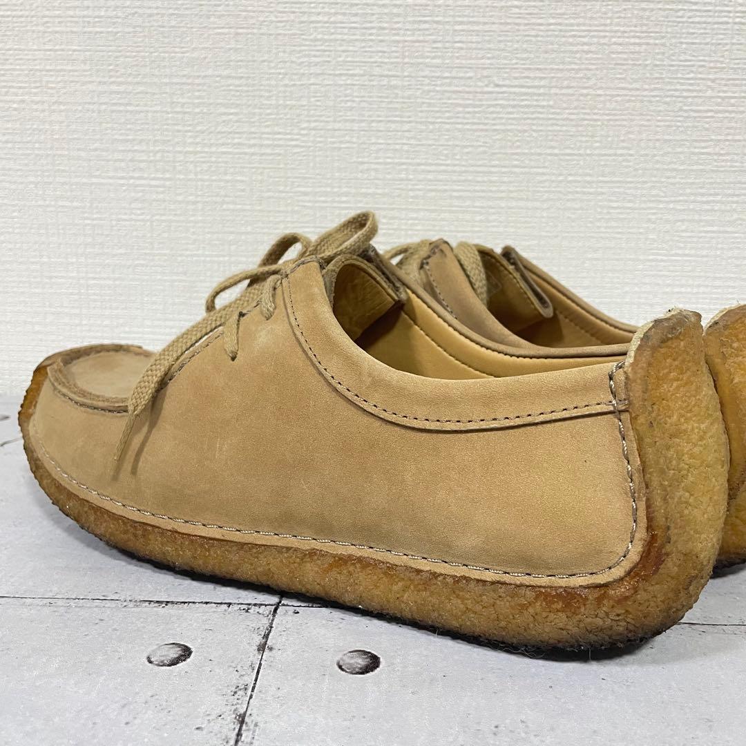 クラークス ヌバック レザー　ワラビー　ナタリー ベージュ メープル　28cm