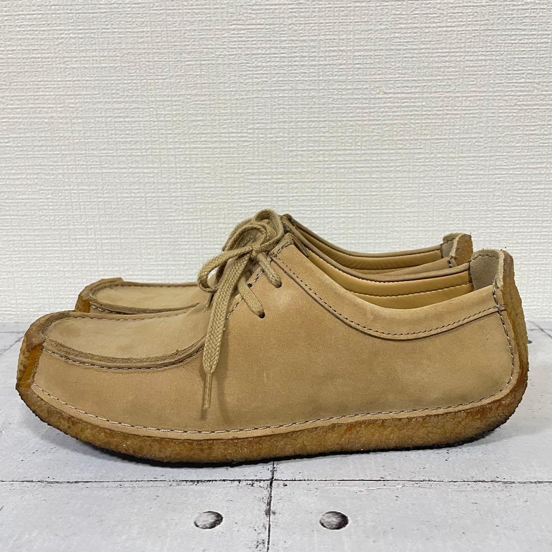クラークス ヌバック レザー　ワラビー　ナタリー ベージュ メープル　28cm
