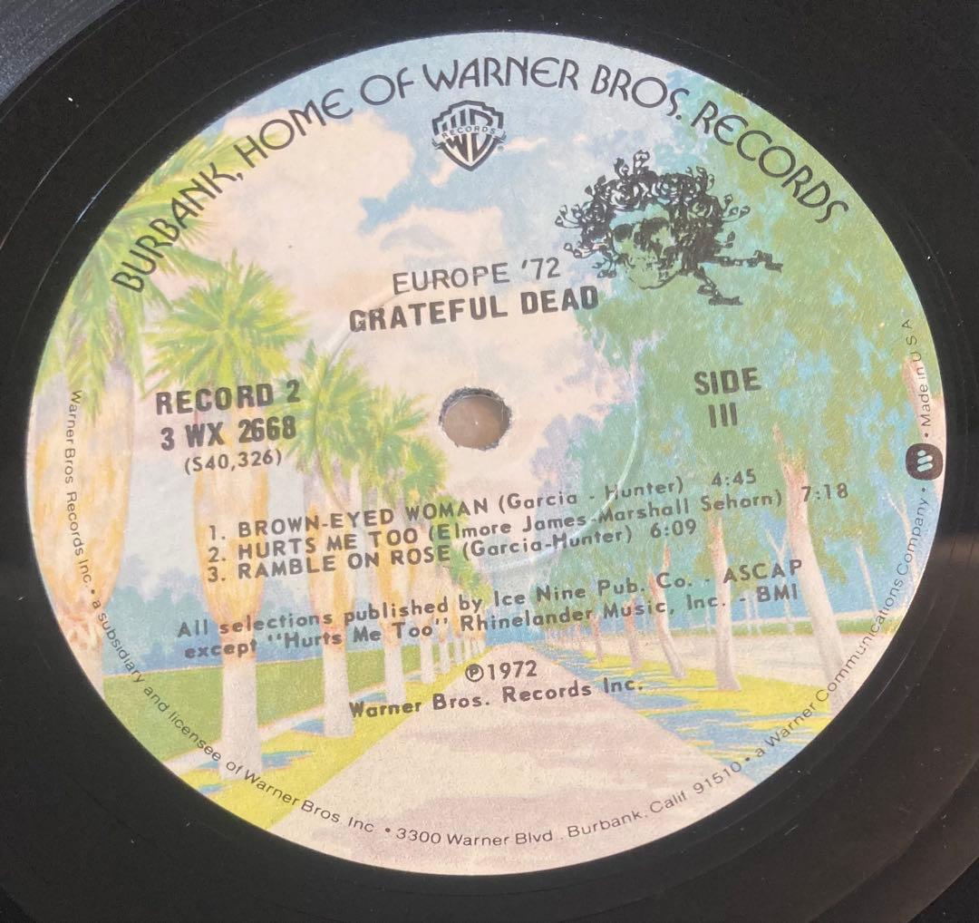 ■高音質70年代USプレス盤■GRATEFUL DEAD / グレイトフルデッド