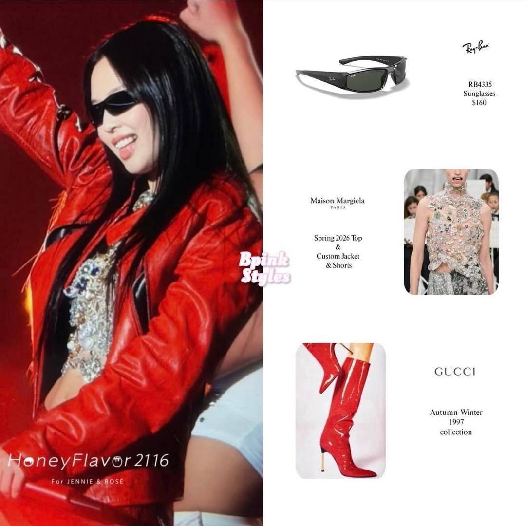 JENNIE着用　レイバン サングラス
