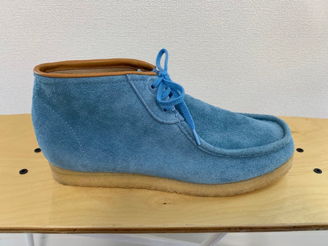 【新品未使用】STOCK NO:（ストックナンバー）モカシンブーツSAXBLUE
