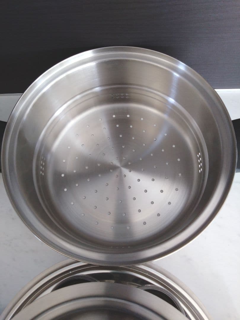 Amway Queen アムウェイ クィーン ステンレススチール 蒸し器 鍋