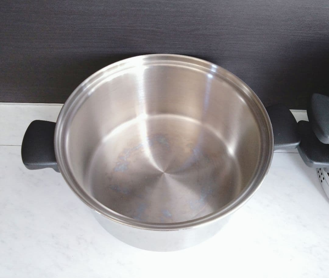 Amway Queen アムウェイ クィーン ステンレススチール 蒸し器 鍋