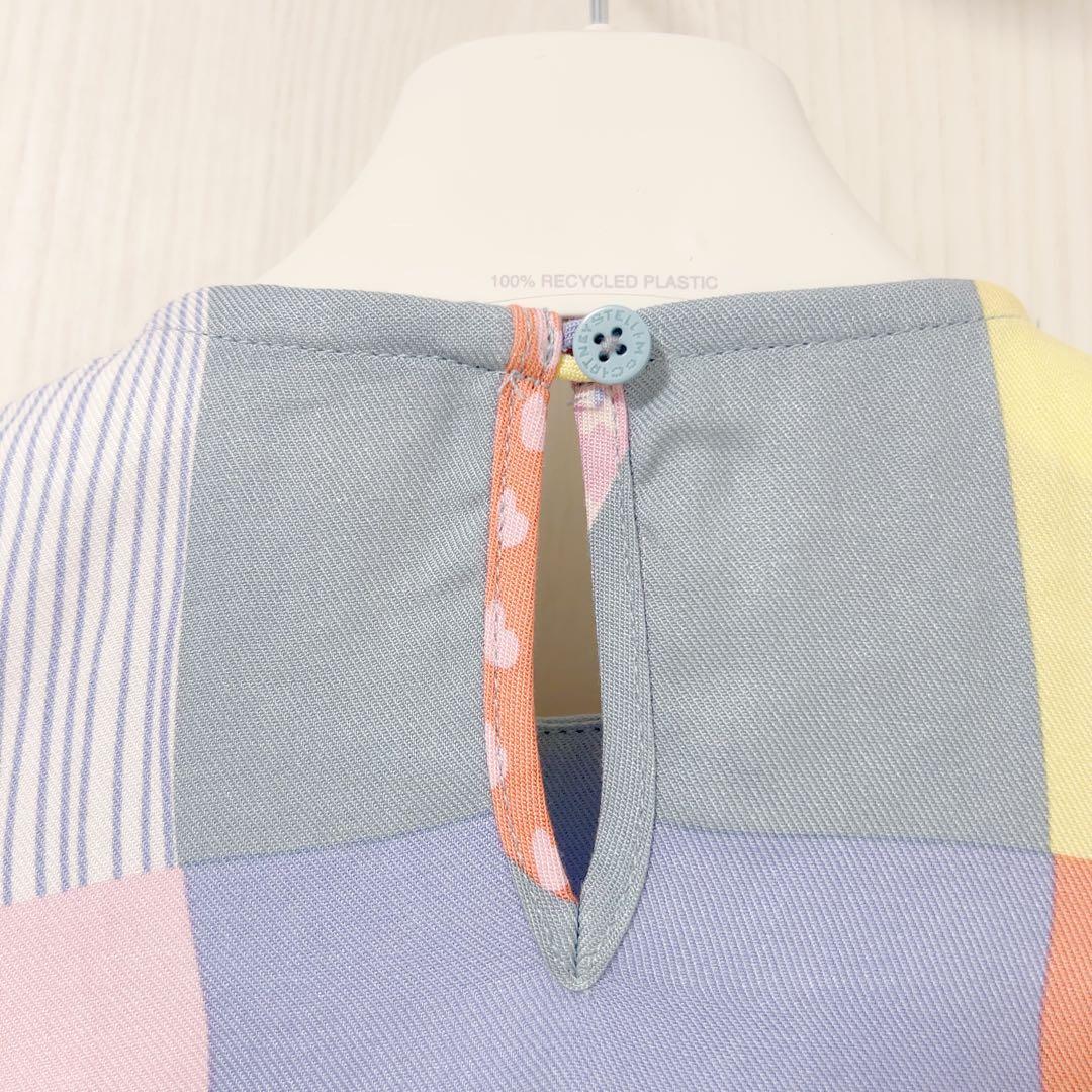 【新品】Stella Mccartney 長袖ワンピース　鳥柄　18M