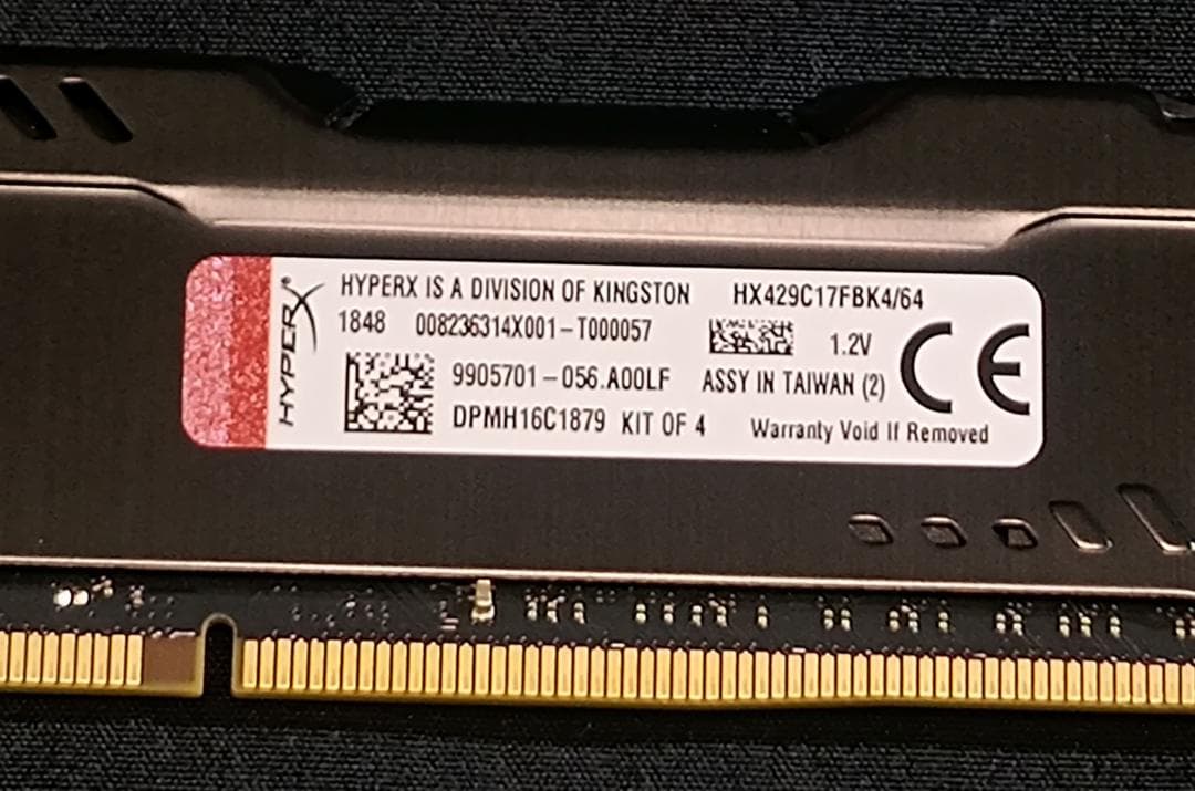 ディスクトップ用メモリ HYPERX 16GB 2枚 合計32GB DDR4