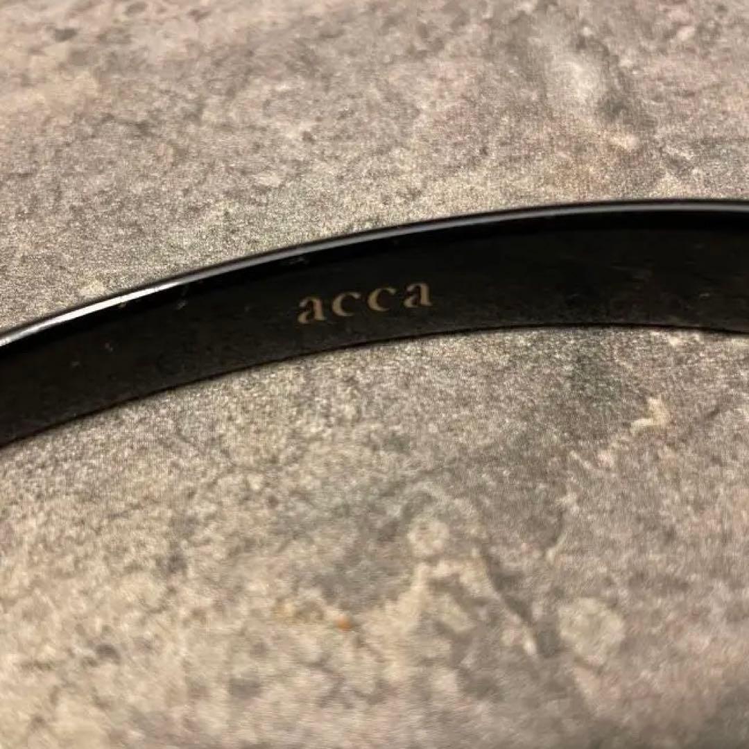 ACCA テクニカルレジンナローカチューシャブラック