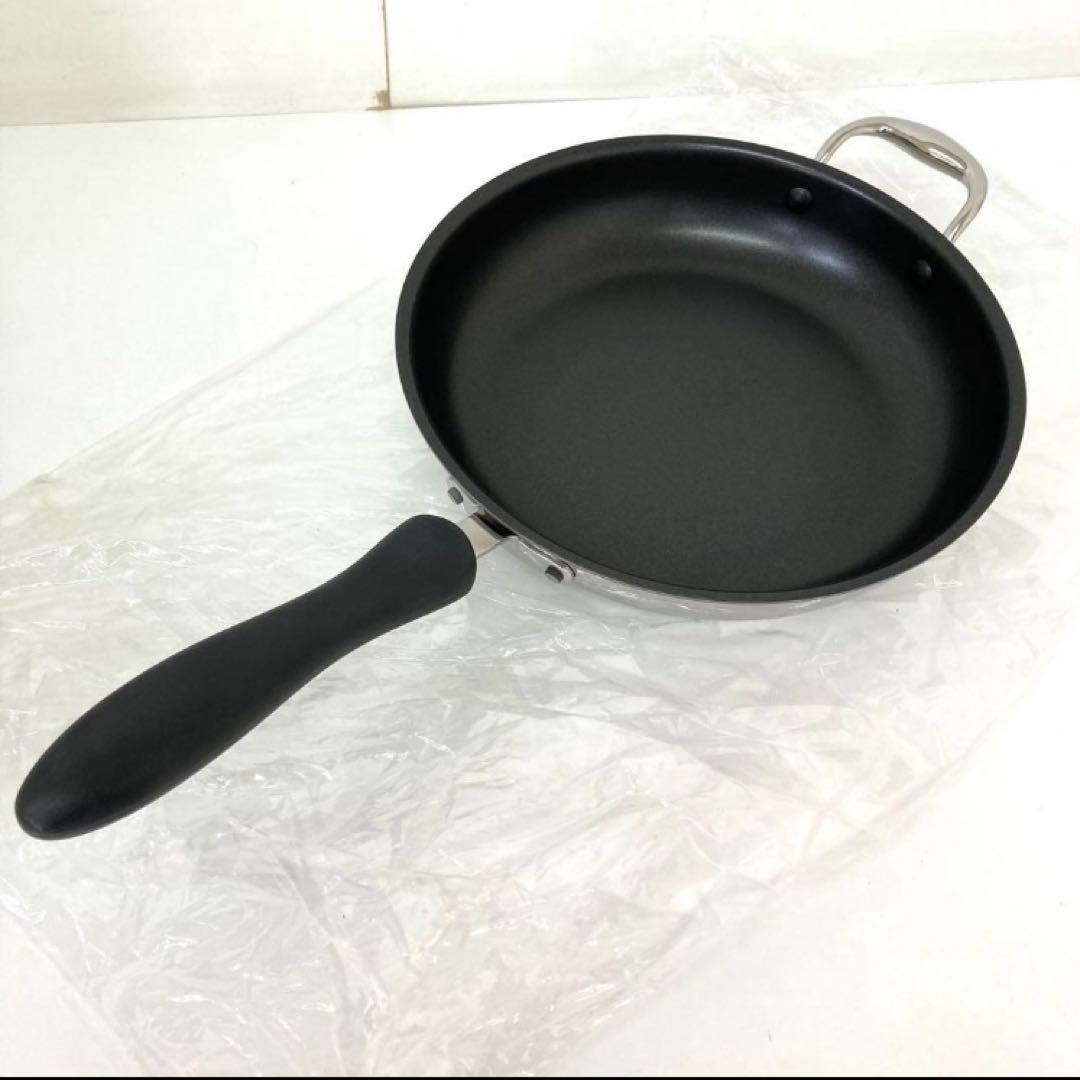 4331-G Tupperwareレインボークッカーフライパン26cm フタ付き